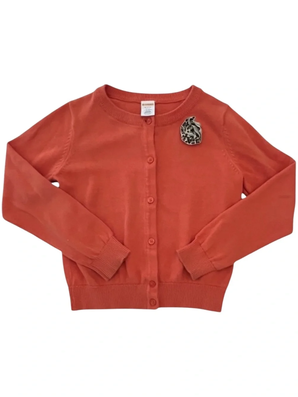 Gymboree Girls Dress Cardigan Set Dress 7 Cardigan M 7/8 Leopard Fall